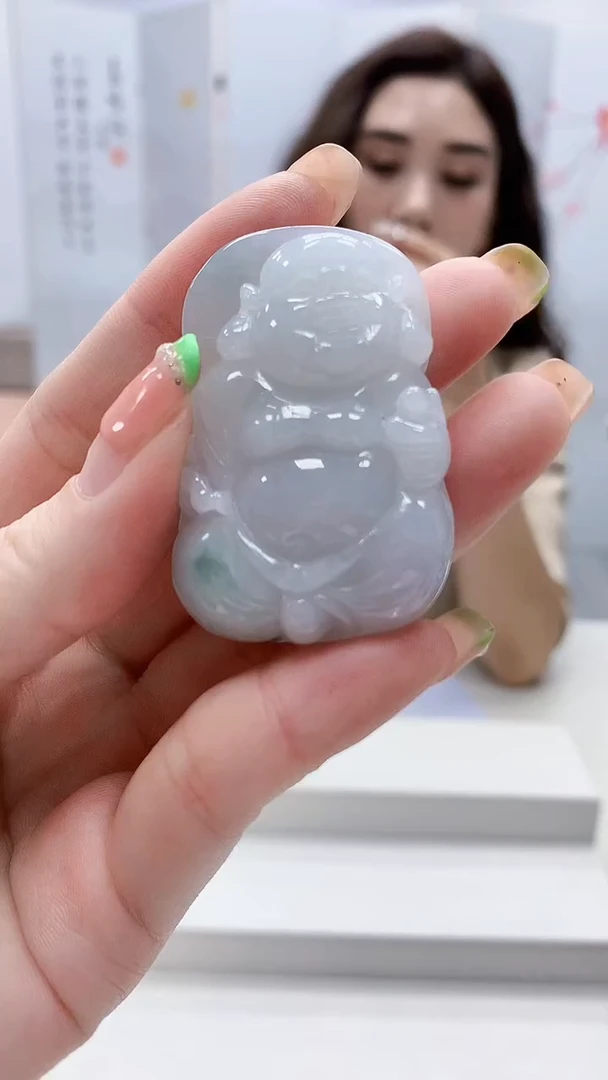 未镶嵌定制翡翠4829ry-毛货挂件73
