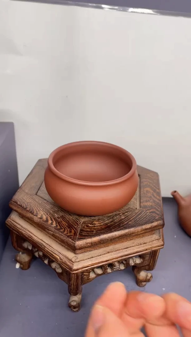 茶壶紫砂底槽清 普洱杯