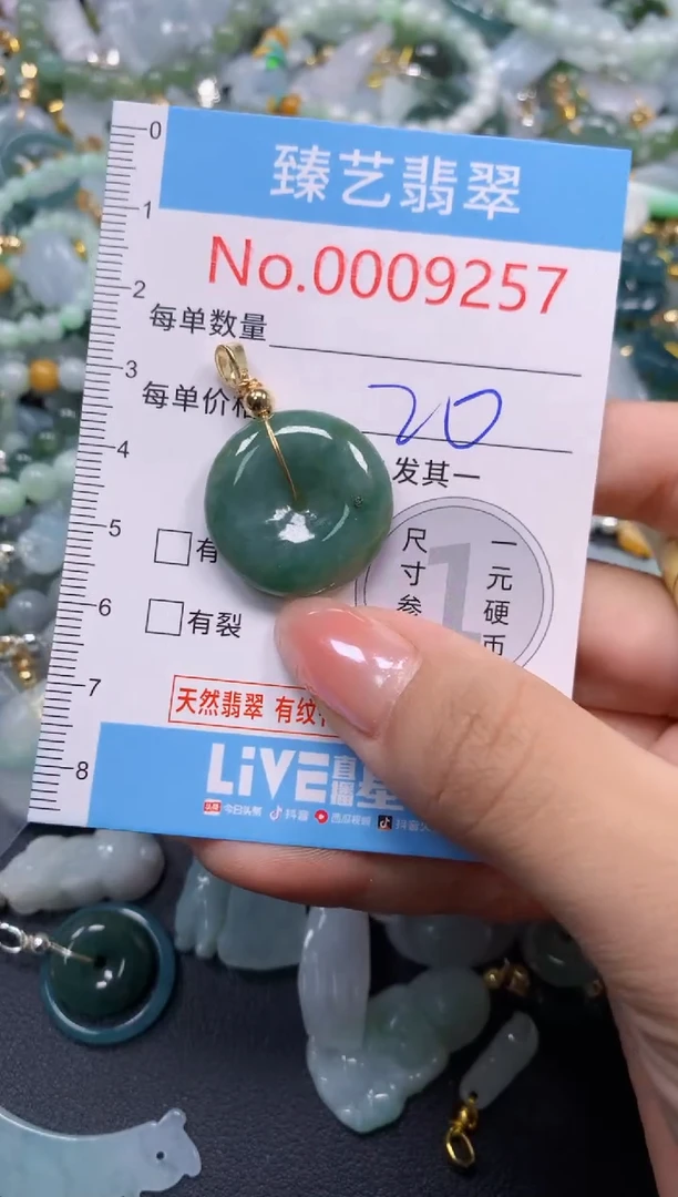 颈饰未镶嵌翡翠9257