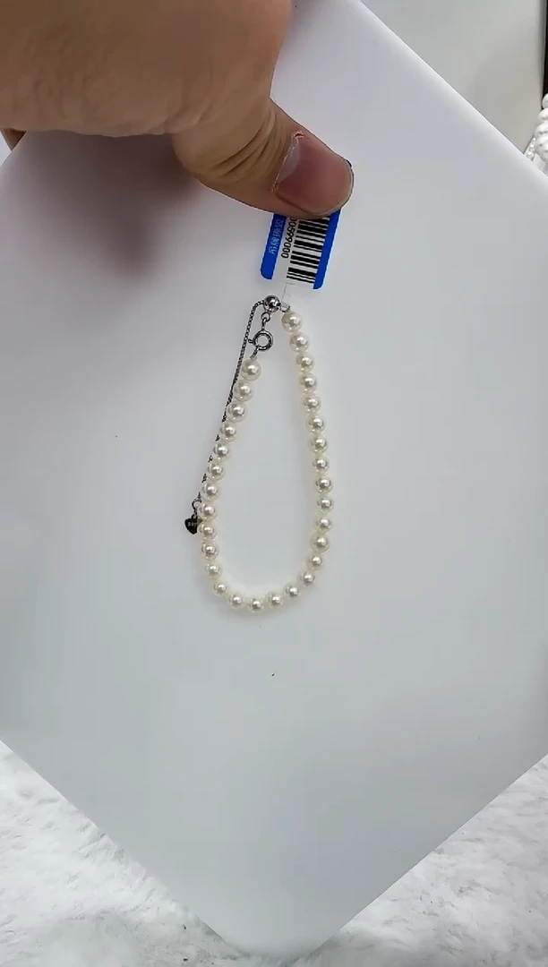 【闪购商品】海水珍珠DA银S925镶嵌t874 ak手链6