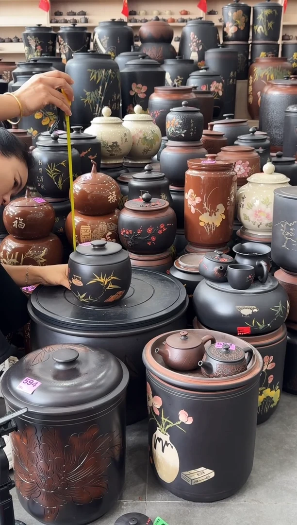 罐瑕疵茶叶罐  彩填  260