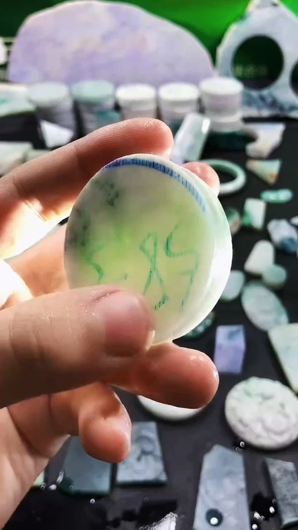 颈饰未镶嵌翡翠翡翠翡翠125