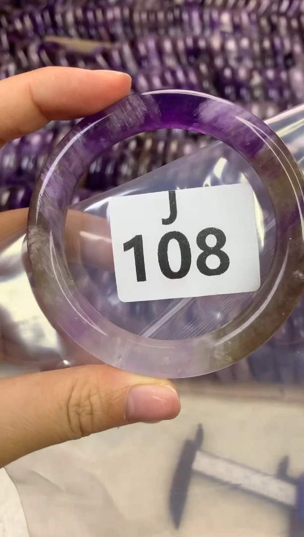 【闪购商品】水晶水晶手镯未镶嵌108-57