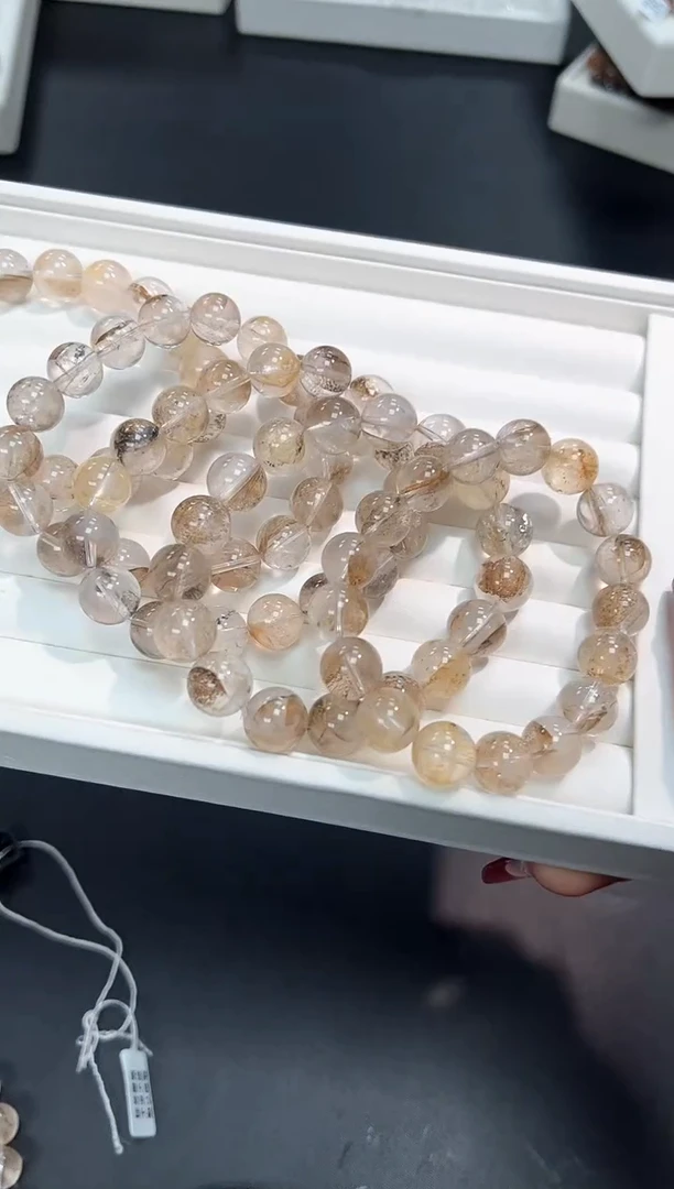 【闪购商品】水晶手串未镶嵌91M多样性发其一/1条12mm默认微瑕