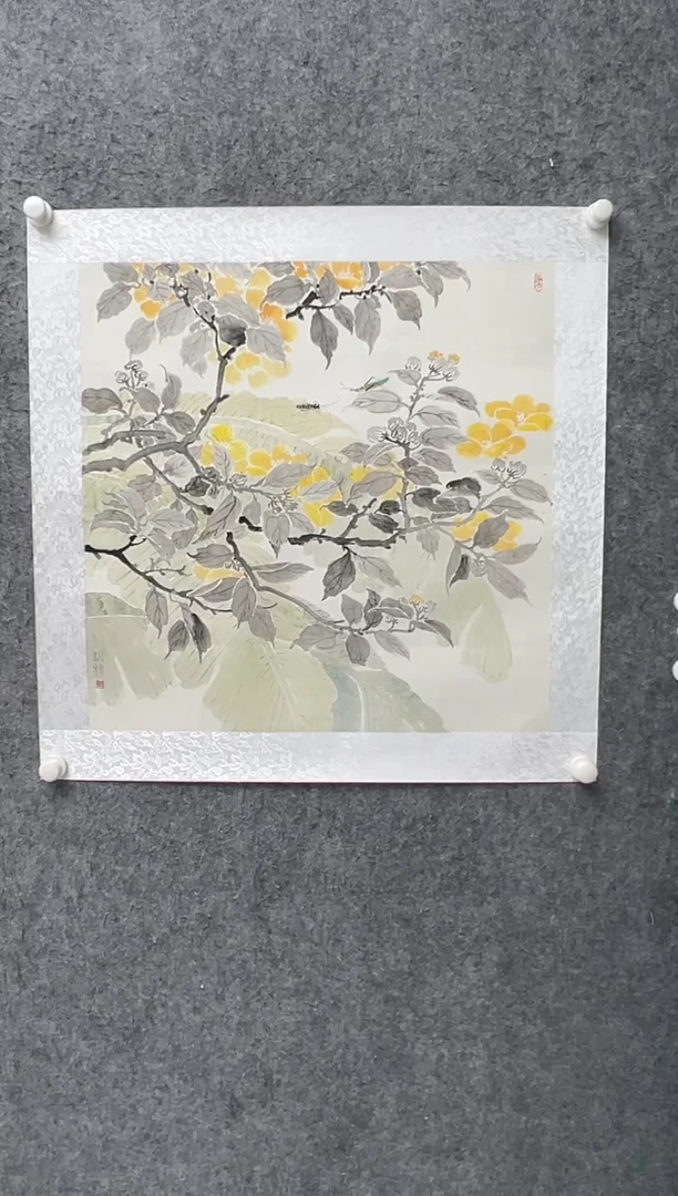 国画邹训精-4平尺-国画作品