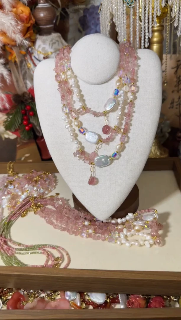 项链未镶嵌淡水珍珠023