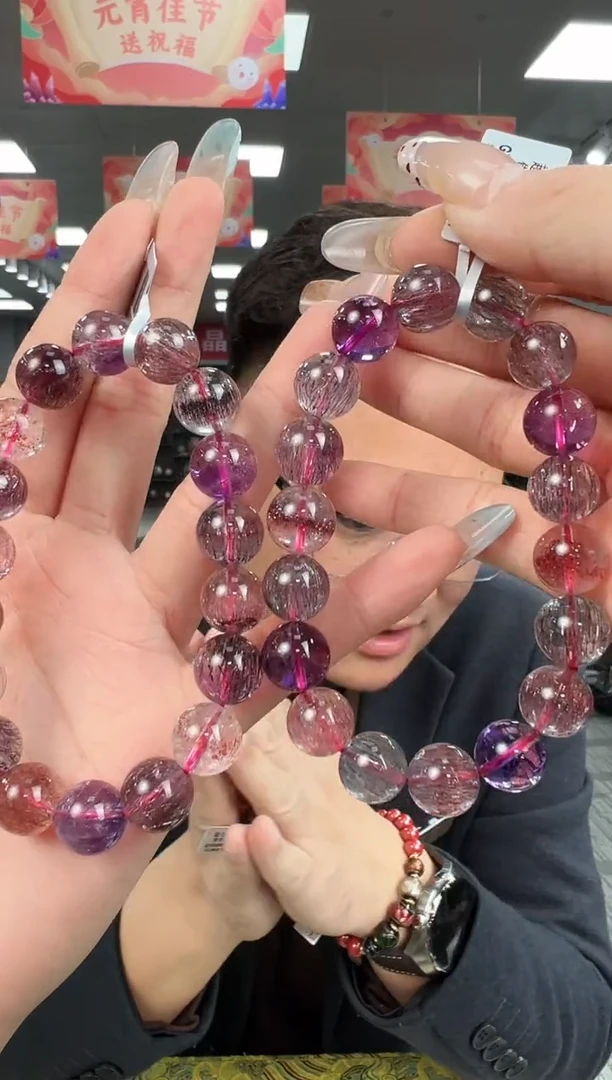 【闪购商品】水晶手链未镶嵌B54 gyw866约11mm多样性发一