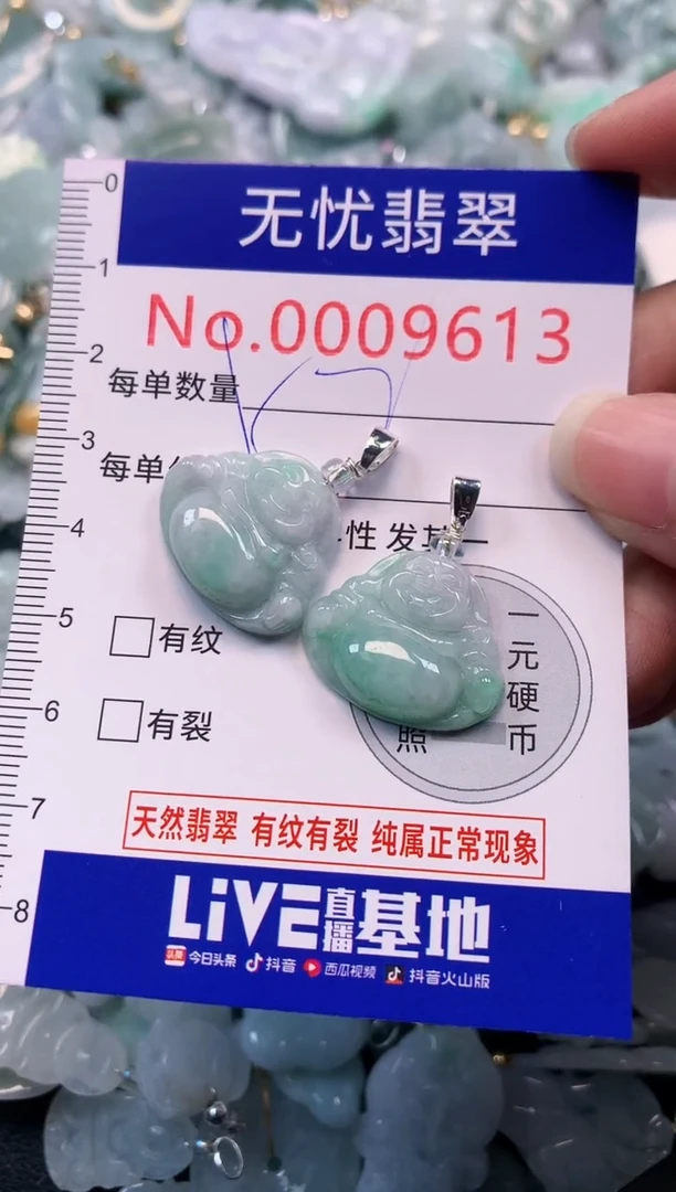 颈饰未镶嵌翡翠9613