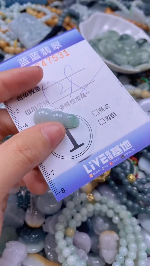 翡翠未镶嵌颈饰闪购0247531