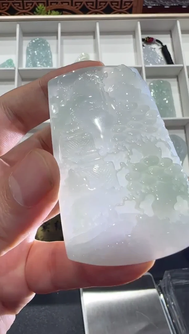未镶嵌挂件翡翠A货翡翠多样性孤品