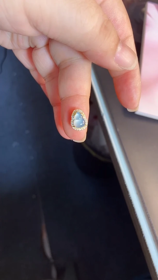 吊坠(不含链)银S925镶嵌翡翠1