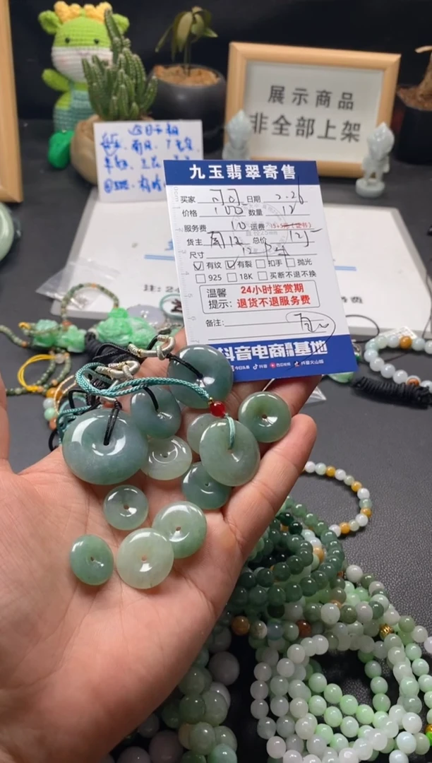 【闪购商品】翡翠颈饰未镶嵌买