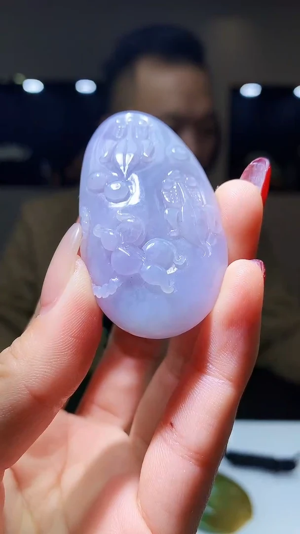 【闪购商品】定制翡翠未镶嵌1030hm-毛货挂件12