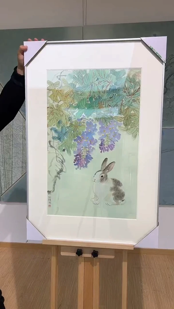 国画邹训精-2.6平尺-国画作品-m