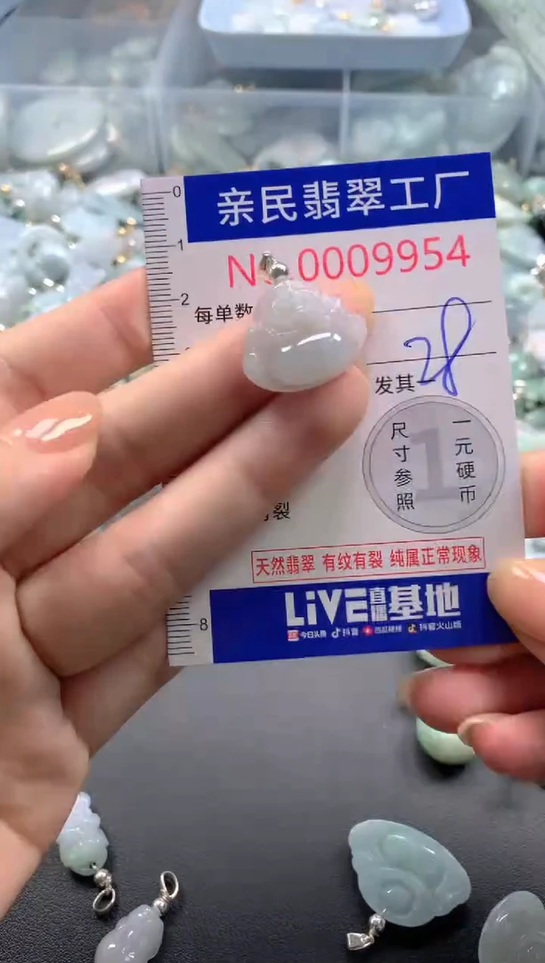 颈饰未镶嵌翡翠9954