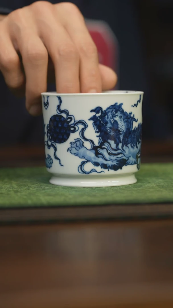 【闪购商品】杯柴窑青花破价福利