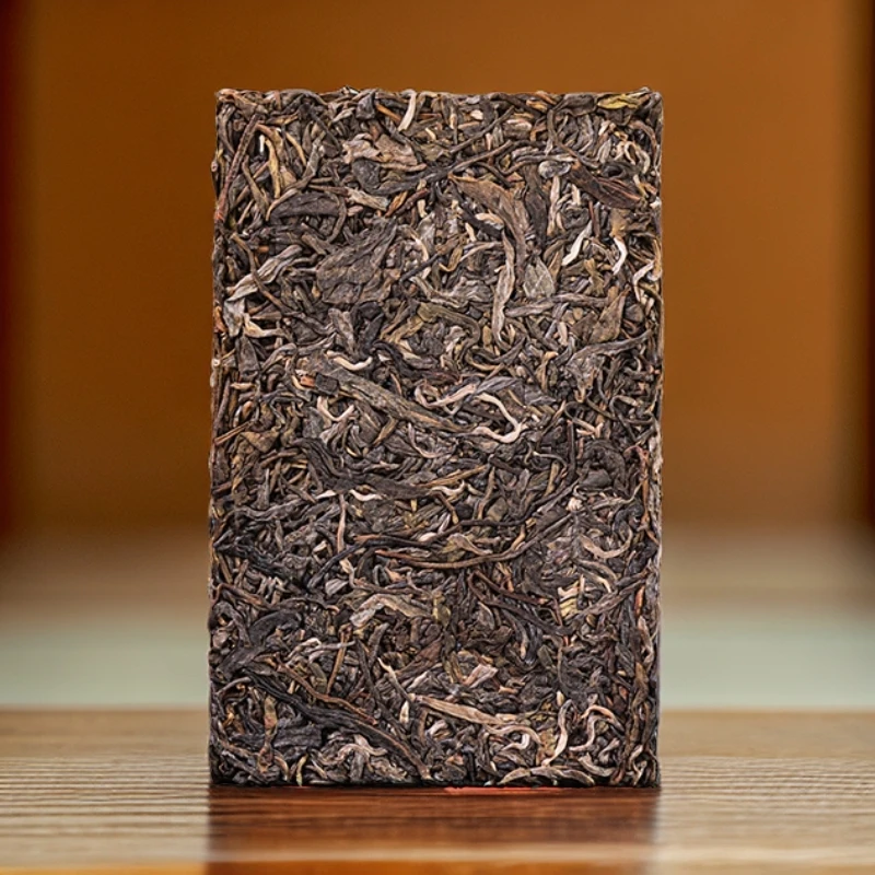 小茶人专属 高黎贡山2012年古树普洱茶1000克生茶砖