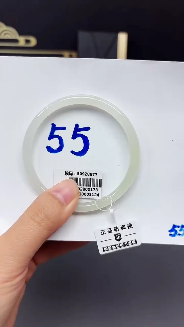 未镶嵌手镯和田玉8677