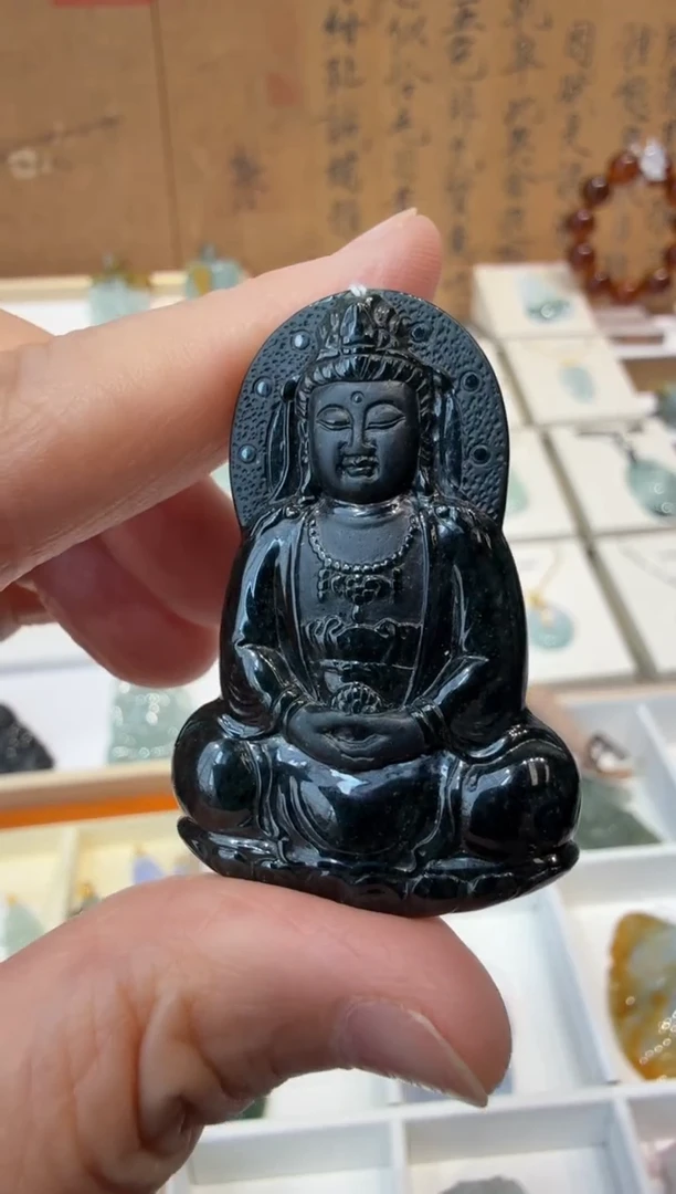 翡翠挂件未镶嵌A货翡翠多样性孤品