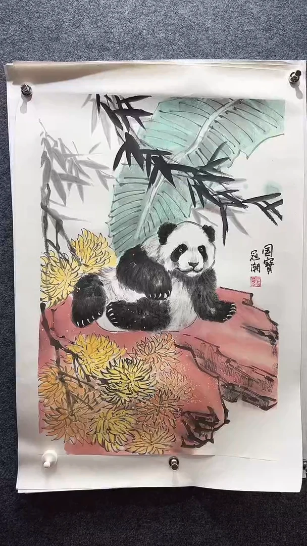国画程冠潮/国画/动物