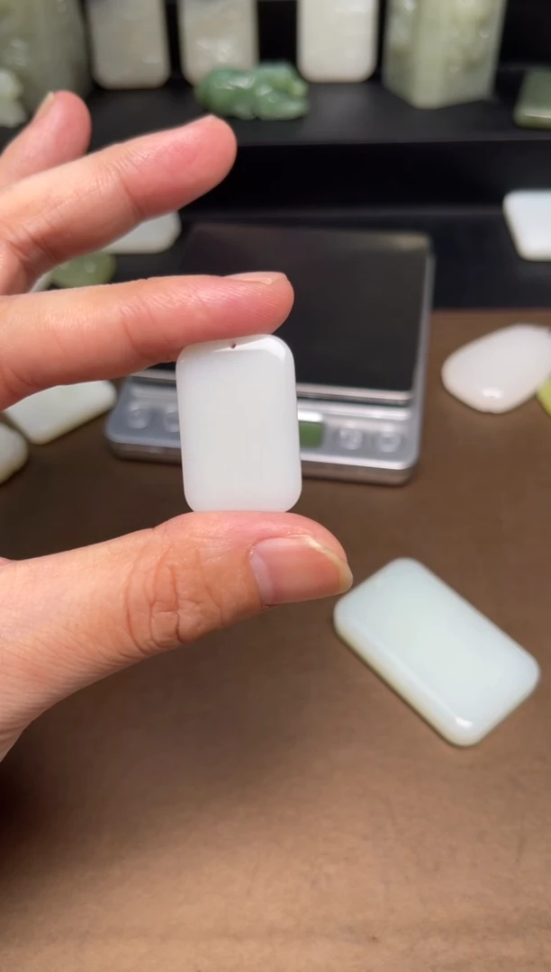 和田玉未镶嵌颈饰九*56