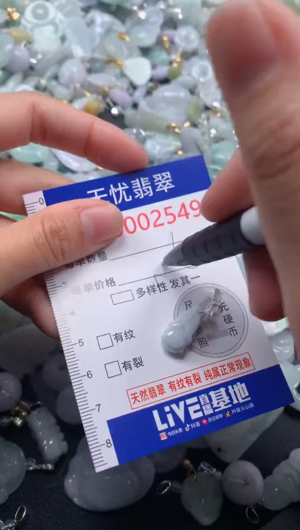 颈饰未镶嵌翡翠2549