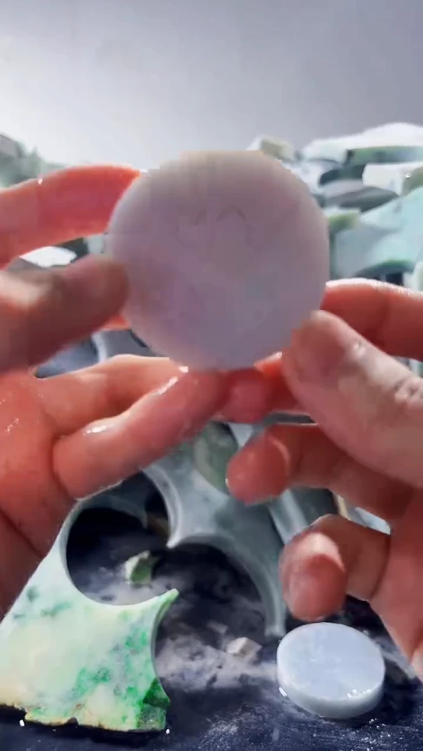 裸石翡翠缅甸翡翠A货文676