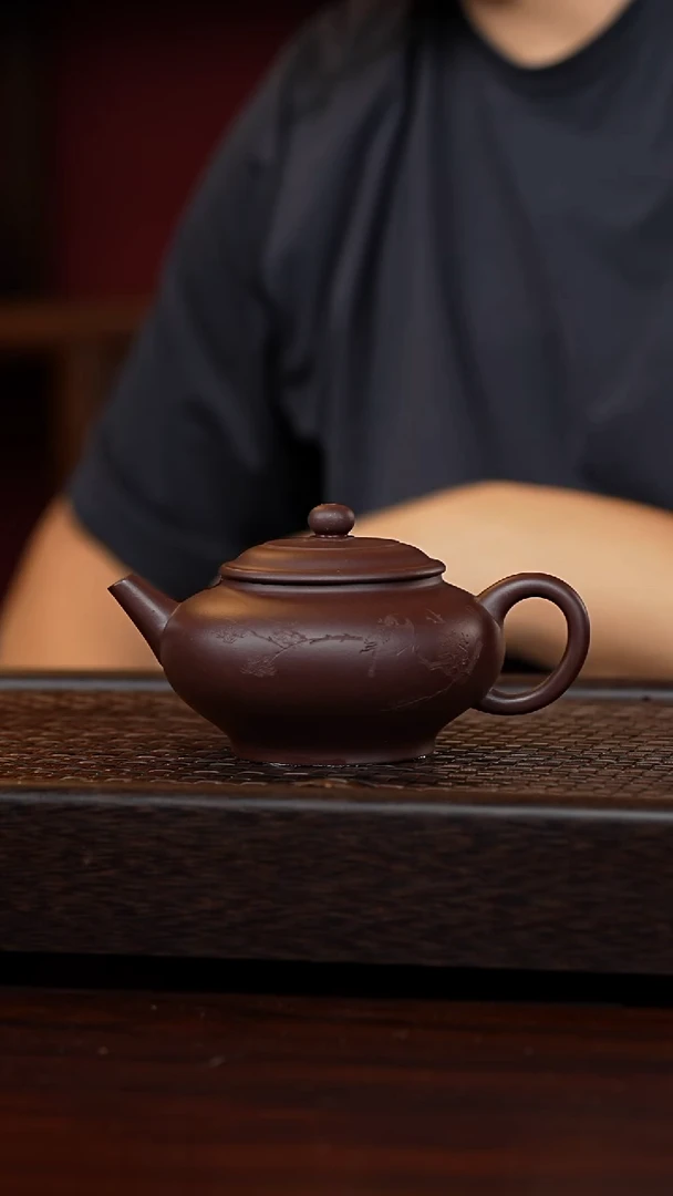 茶壶紫砂丹壶溢香紫砂壶250毫升