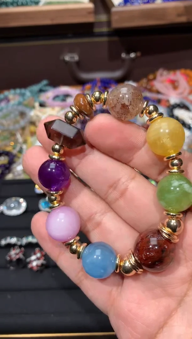 未镶嵌手链水晶P140