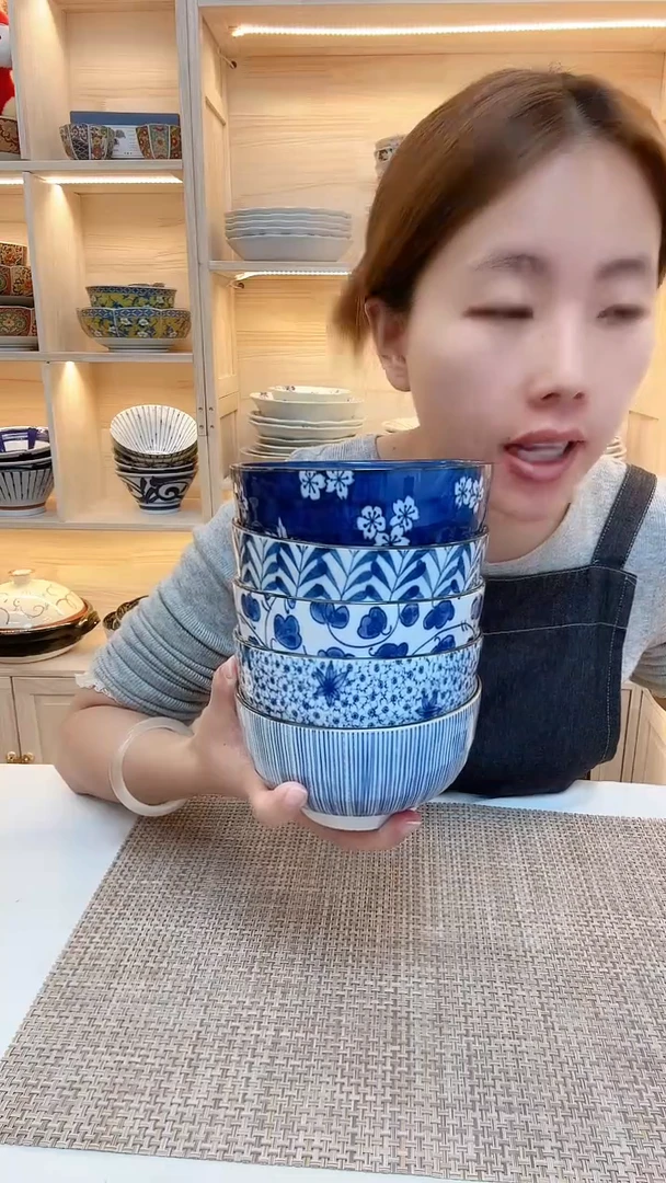 碗KN系列5.1英寸饭碗五件套 / KN408-5T