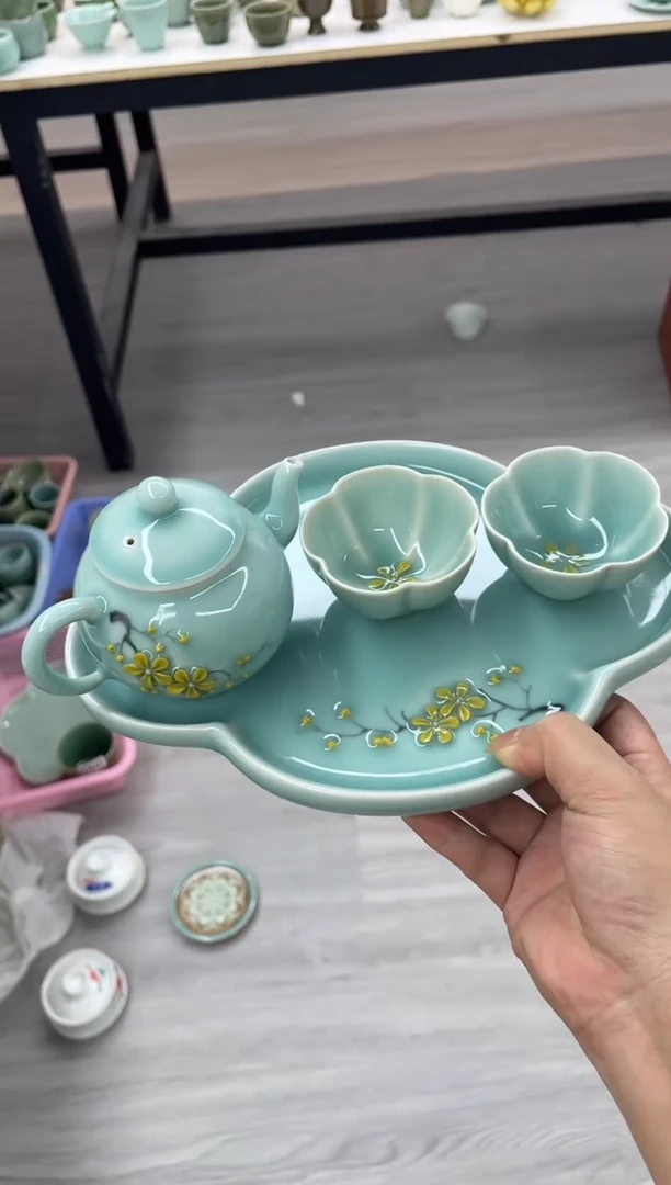 特价福利 微瑕 慧仙青瓷