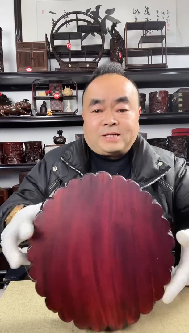 木老李红木工艺品951瑕疵