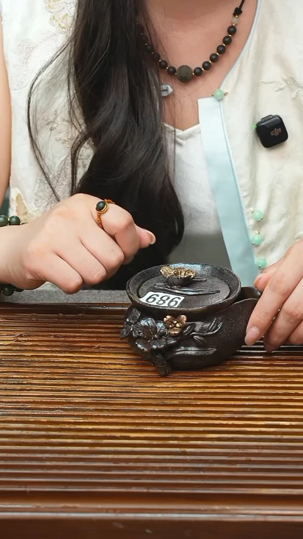 万古烧粗陶手工茶具