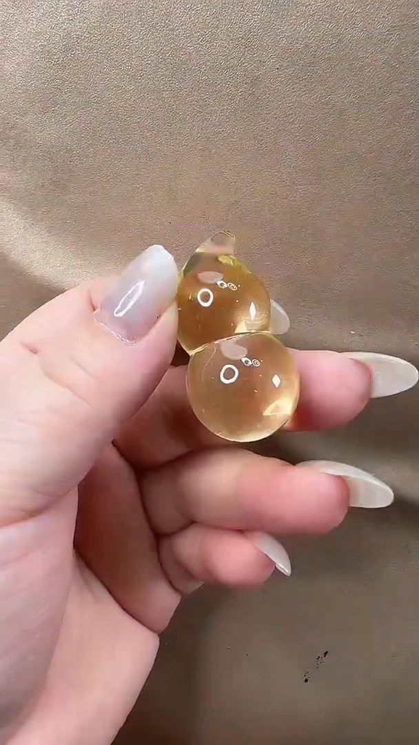 琥珀颈饰未镶嵌吊坠