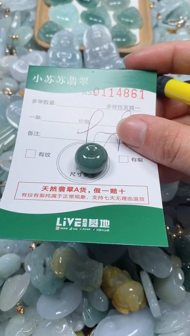 【闪购商品】翡翠颈饰未镶嵌闪购商品0114861