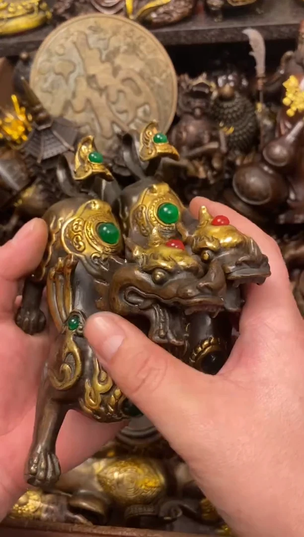 案台摆件  物品摆件 纯铜