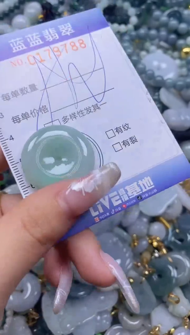 【闪购商品】翡翠颈饰未镶嵌闪购0179788多样性发其一