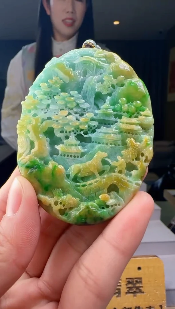 吊坠(不含链)未镶嵌翡翠HH@@960Q3J20109