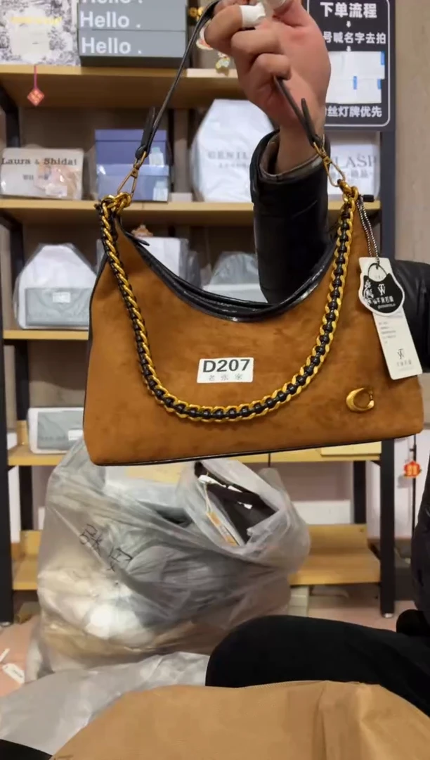 小牛剖层皮革老张家女包207