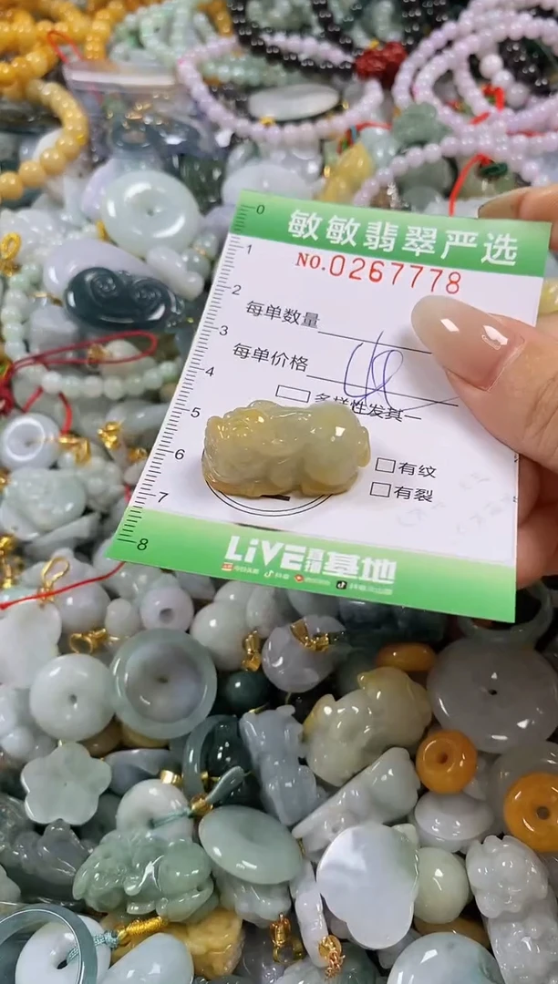 翡翠未镶嵌颈饰闪购0267778多样性发其一