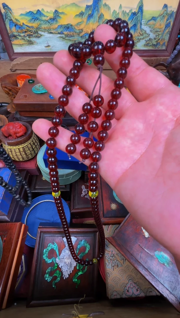 【闪购商品】琥珀手链未镶嵌楠专属哈哈哈哈哈