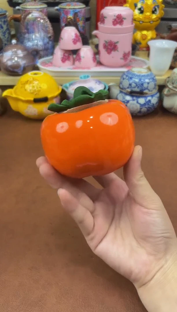 陶瓷茶具摆件旅行套组