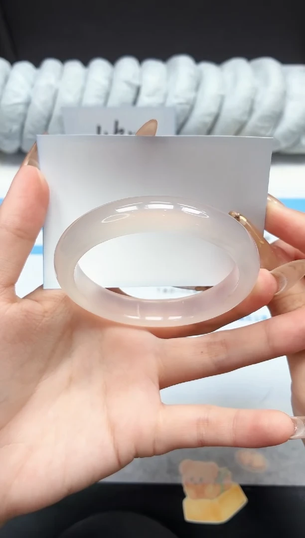 未镶嵌手镯石英质玉137/荔枝58.3