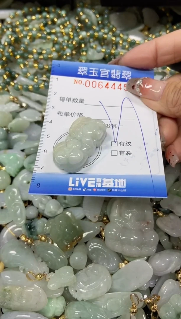 【闪购商品】翡翠颈饰未镶嵌闪购商品0064445