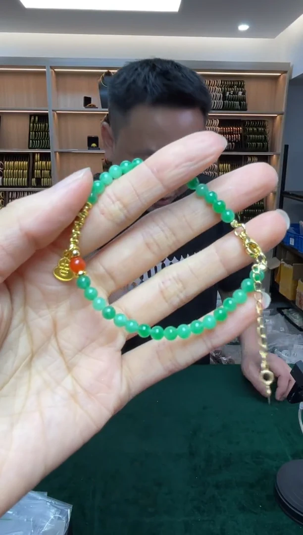 未镶嵌手链翡翠多样性发一件