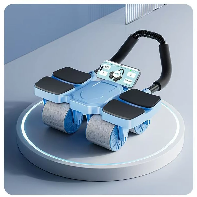 四轮腹肌神器自动回弹健康瘦身运动健身