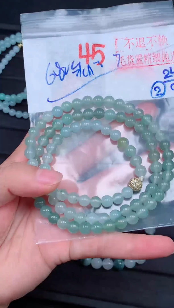 未镶嵌定制翡翠毛货需精细抛光，拍一发一