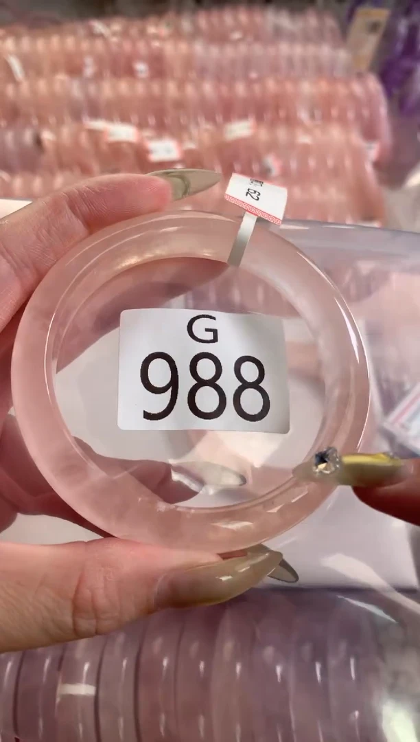 未镶嵌珠宝半成品水晶烟**️988-62