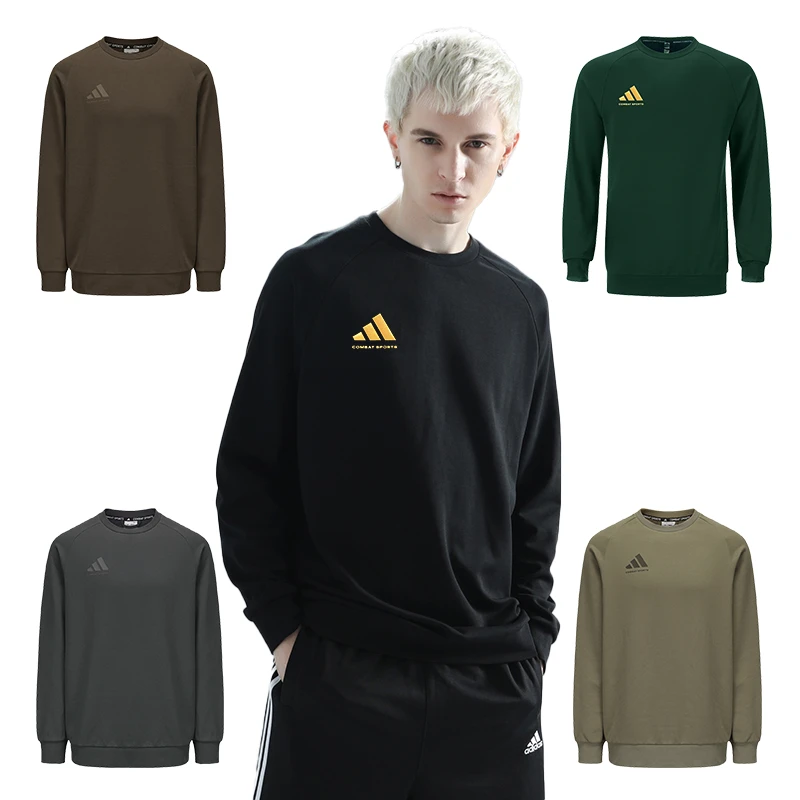 【阿迪官方正品】adidas/阿迪达斯新款运动棉质休闲长袖圆领卫衣