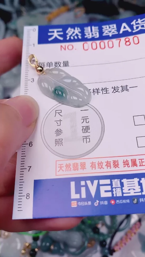 颈饰未镶嵌翡翠00000780